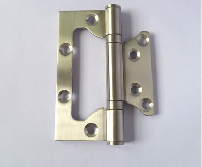 【廠價直銷--高品質不銹鋼430子母合頁/柜門合頁 木門合頁】價格,廠家,圖片,合頁、鉸鏈,揭陽空港經濟區(qū)鑫徽金屬制品廠-